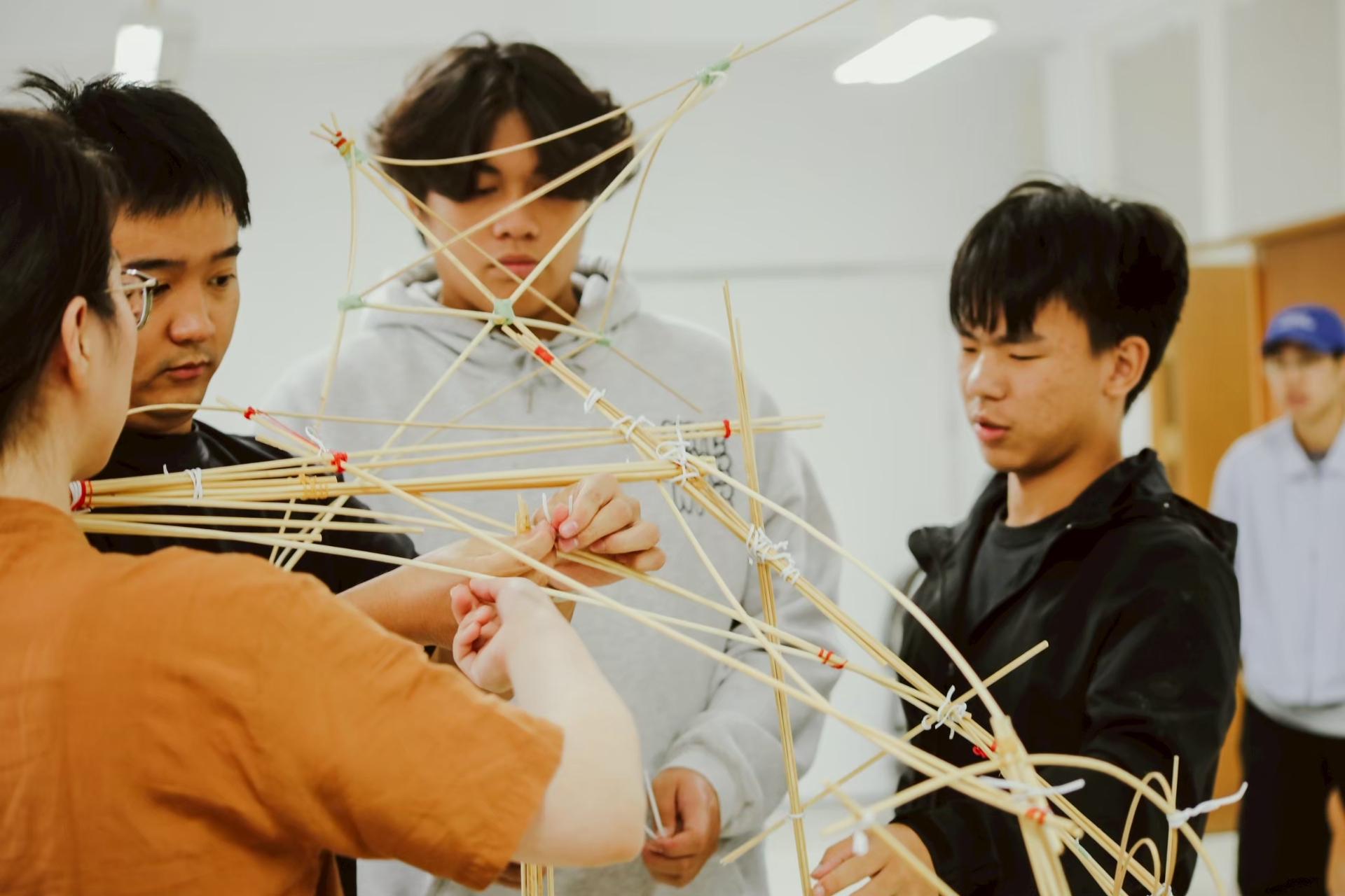 114學年度竹構實作教育推廣計畫 - Part 3 . 看不見的建築 | 彎曲力學與空間建構圖片