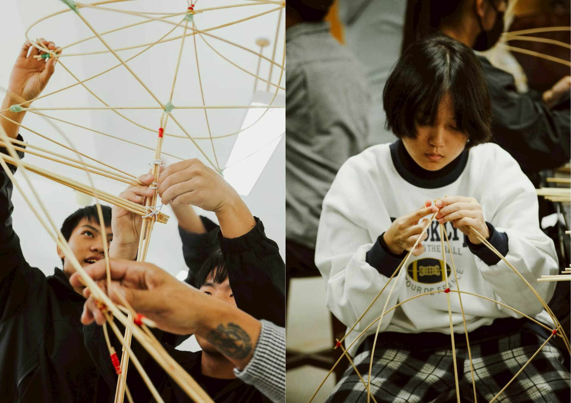 114學年度竹構實作教育推廣計畫 - Part 3 . 看不見的建築 | 彎曲力學與空間建構圖片