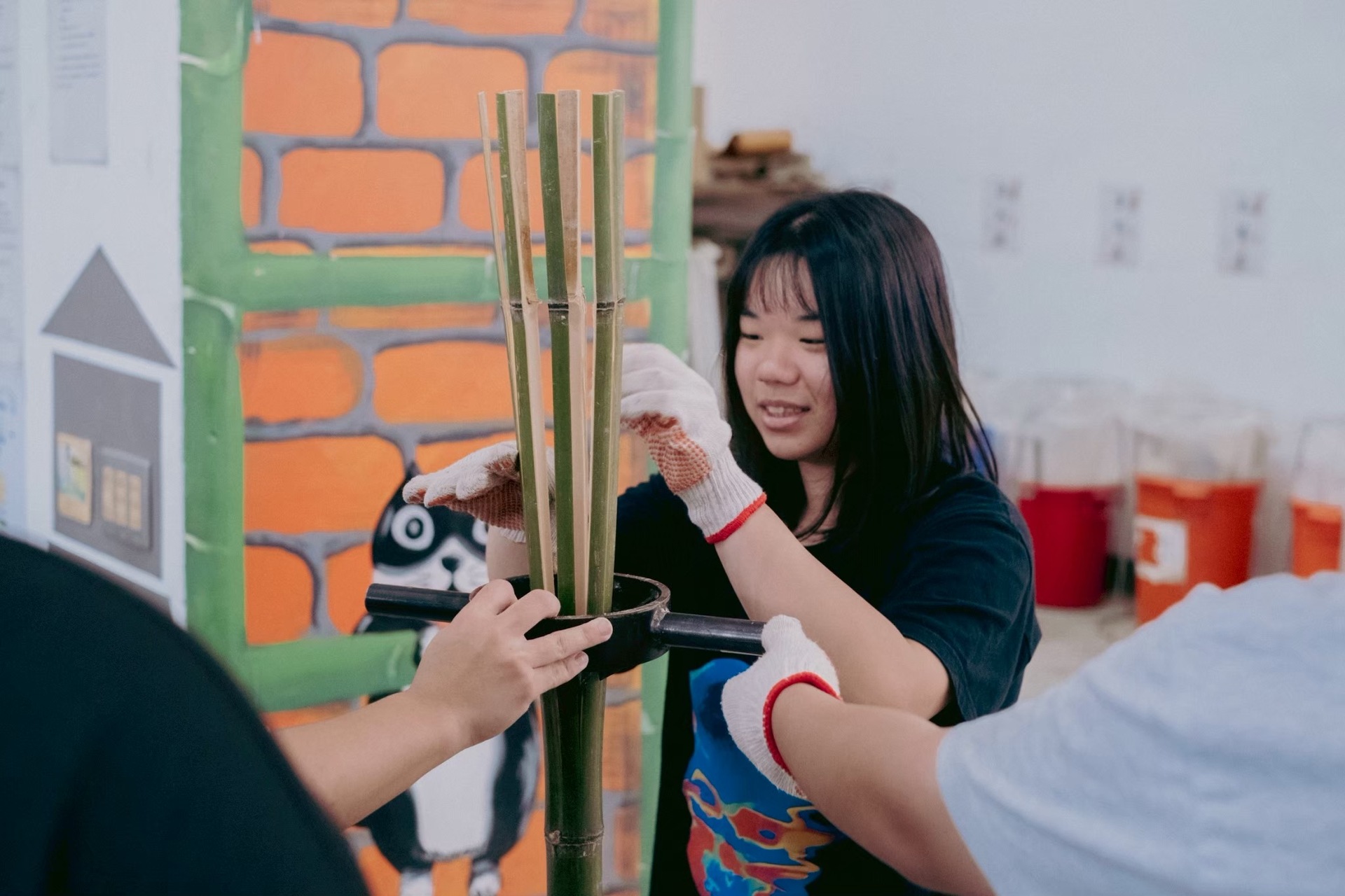 114學年度竹構實作教育推廣計畫 - Part 2 . 手作的力量 | 竹架構與編織工藝圖片