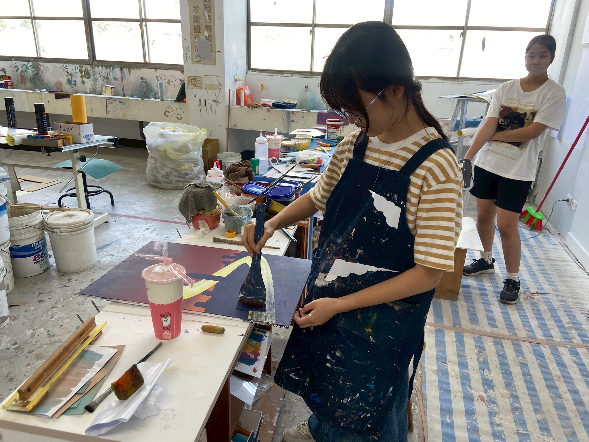 賀！本科一年級傅新綠同學榮獲第56屆全國技能競賽南區賽青年組漆作裝潢職類佳作圖片